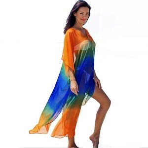 Cover up swimwear V-neck handmade.